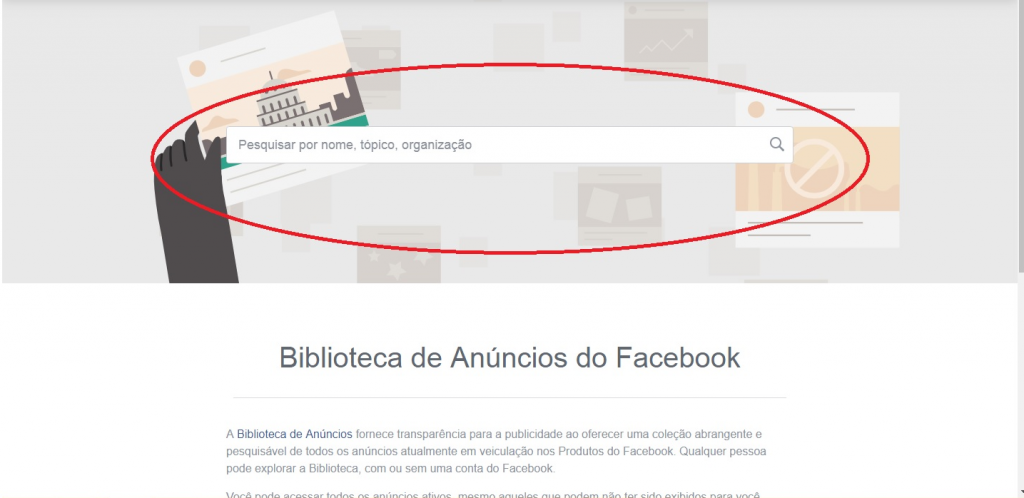 Anúncios de clínicas no Facebook como ver os anúncios das clínicas