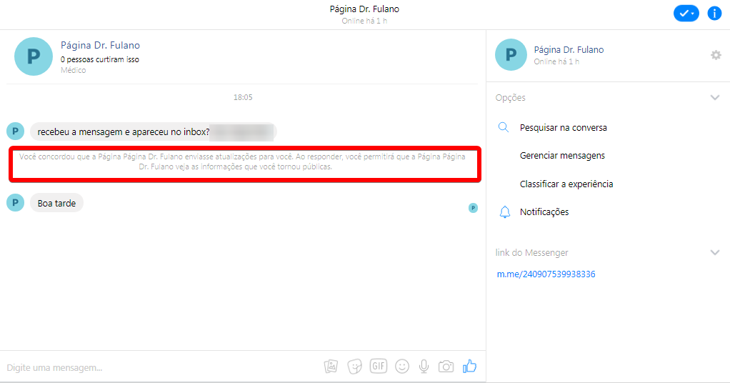 Mensagens manuais via inbox - Como mandar para pessoas que apenas receberam a mensagem automática da Cloudia e não responderam