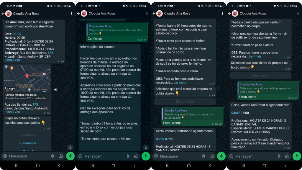 Veja como o Grupo Ana Rosa reduziu a taxa de pacientes faltantes em 20% com as automações da Cloudia