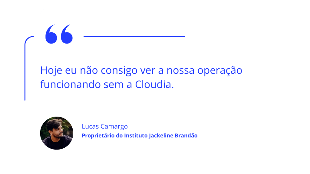 Do atendimento manual à automação inteligente: o crescimento digital do Instituto Jackeline Brandão com a Cloudia