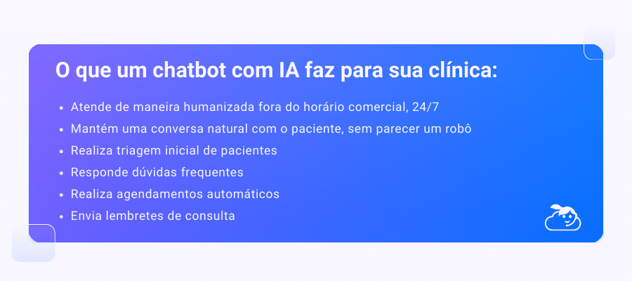 Guia de boas práticas para uso de chatbot com Inteligência Artificial em clínicas
